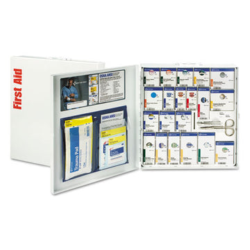 First Aid Only™ Ansi 2015 Smartcompliance General Business First Aid Station For 50 People, 241 Piece, Metal Case freeshipping - TVN Wholesale